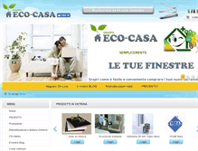 Tablet Screenshot of gruppoecocasa.com